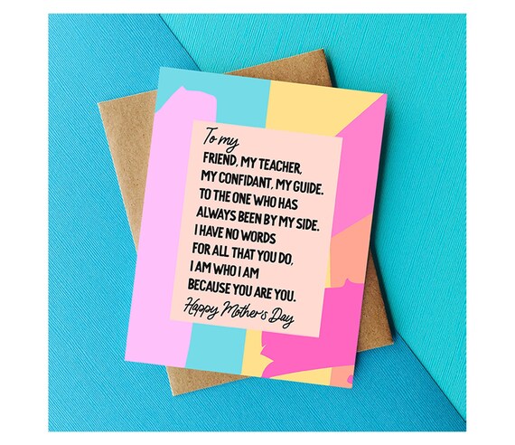 Sweet Mother's Day Card