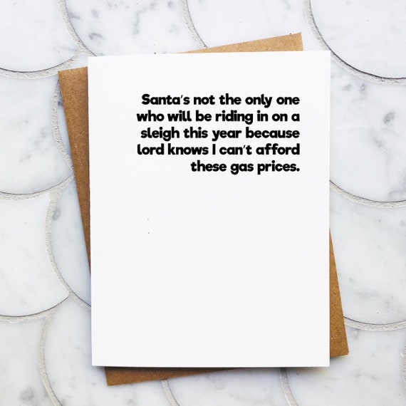 Sarcastic Christmas Card Funny Holiday Card For Best Friend, Husband, Wife - Funny Christmas Cards 2022 Adult Xmas Card Box Set of 8