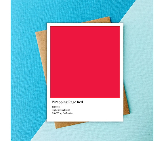 Wrapping Rage Red