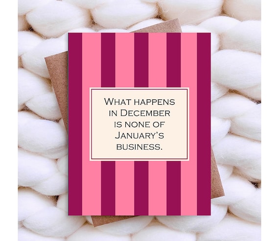 None of January's Business