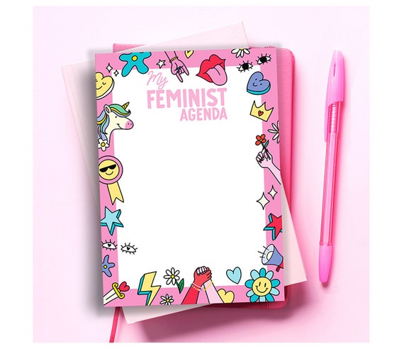 My Feminist Agenda Notepad