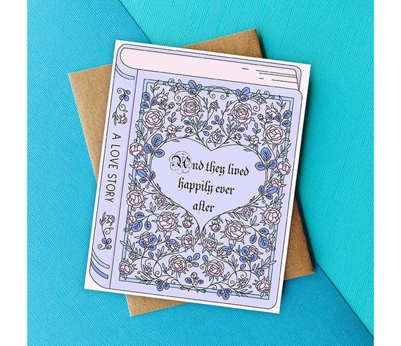 They Lived Happily Ever After, Funny Love Greeting Card They Lived Happily Ever After, Funny Love Greeting Card