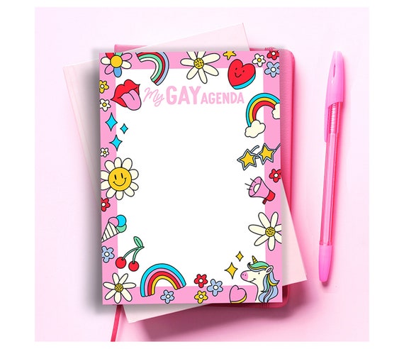 My Gay Agenda Notepad