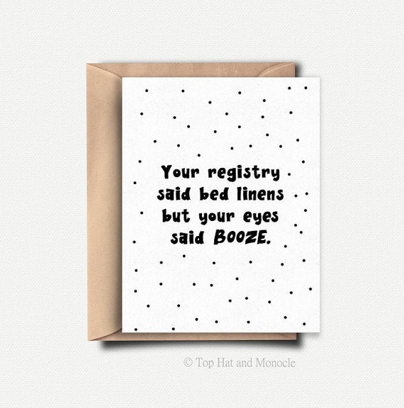 Funny Wedding Card Funny Bridal Shower Card Funny Wedding Etsy Canada