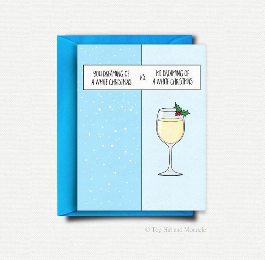 White Christmas Funny 