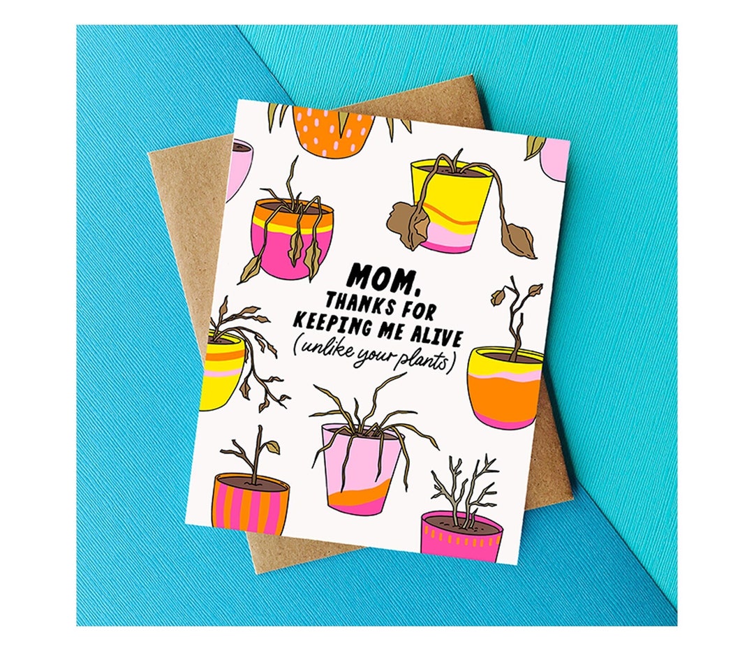Funny Mothers Day Card - Funny Birthday Card for Mom From Daughter, Son ...