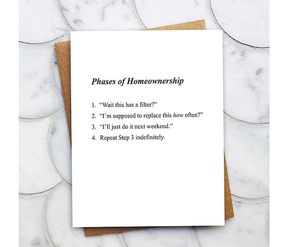 Phases of Homeownership