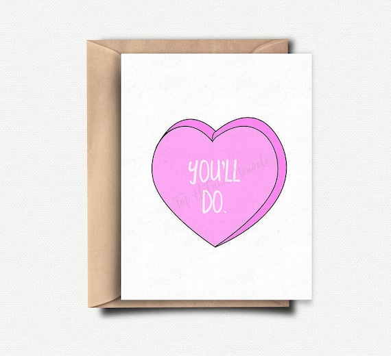 You'll do - Funny Anniversary Card