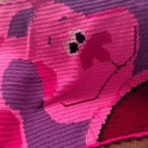 Patrón Magenta GRAPH & WRITTEN - Manta para bebé