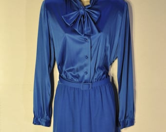 Women's Vintage Blue Dress