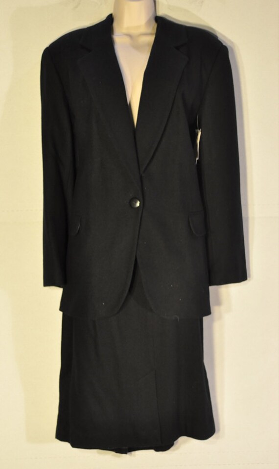 Women's Vintage Black Suit - image 1