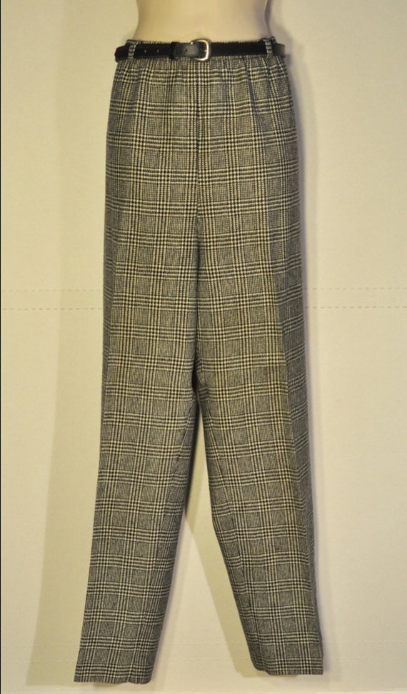 Vintage plaid pants womens - Gem