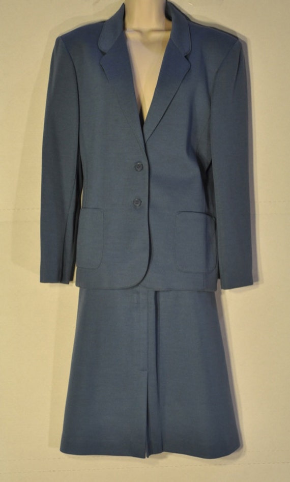 Womens Vintage Blue Suit