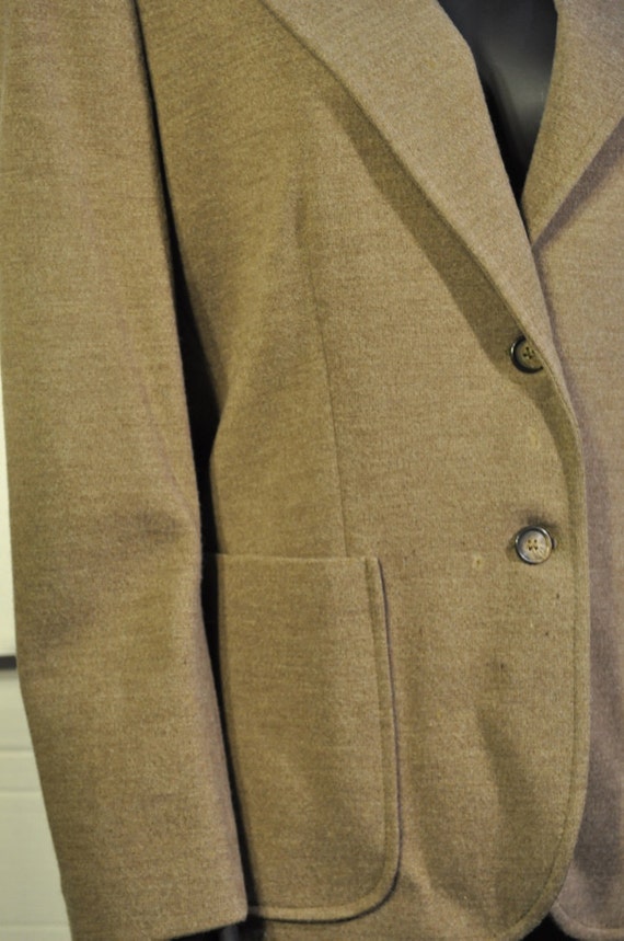 Women's Vintage Brown Blazer - image 2