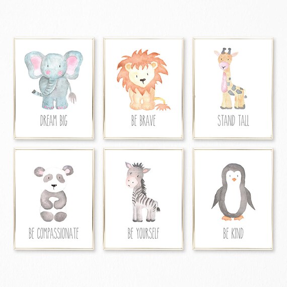 safari wall decor for nursery