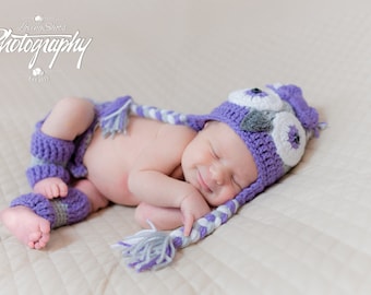 Baby Owl Outfit Newborn Owl Hat Owl Photo Props Baby Girl Picture Outfit Crochet Baby Photo Props Baby Girl Photoshoot Outfit Owl Costume