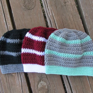 Ponytail Hat Messy Bun Beanie Crochet Beanie Crochet Girl Hats Open Top Beanie Winter Hat For Women Busy Mom Gifts Hats For Women image 1