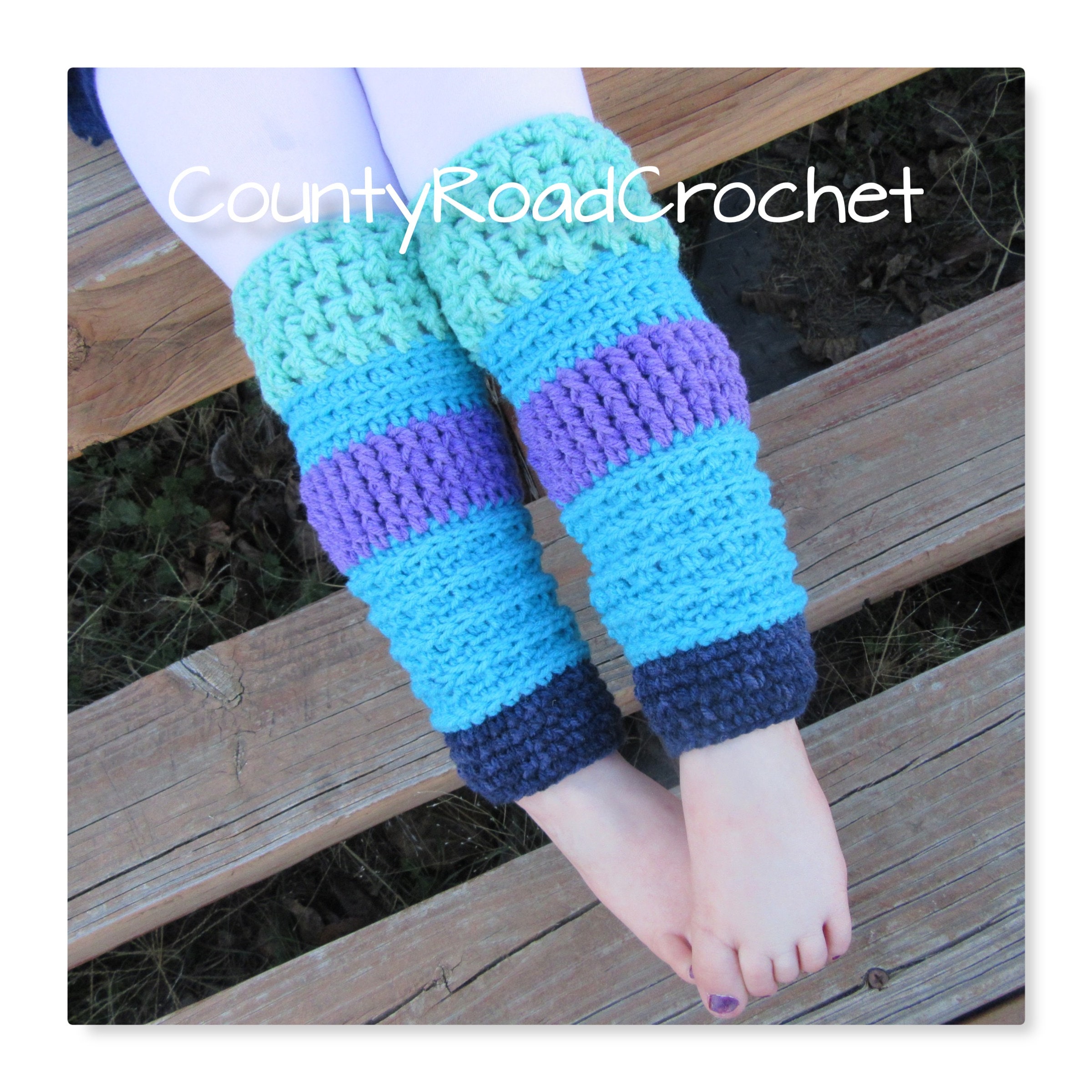Crochet Pattern for Ballet Weave Leg Warmers