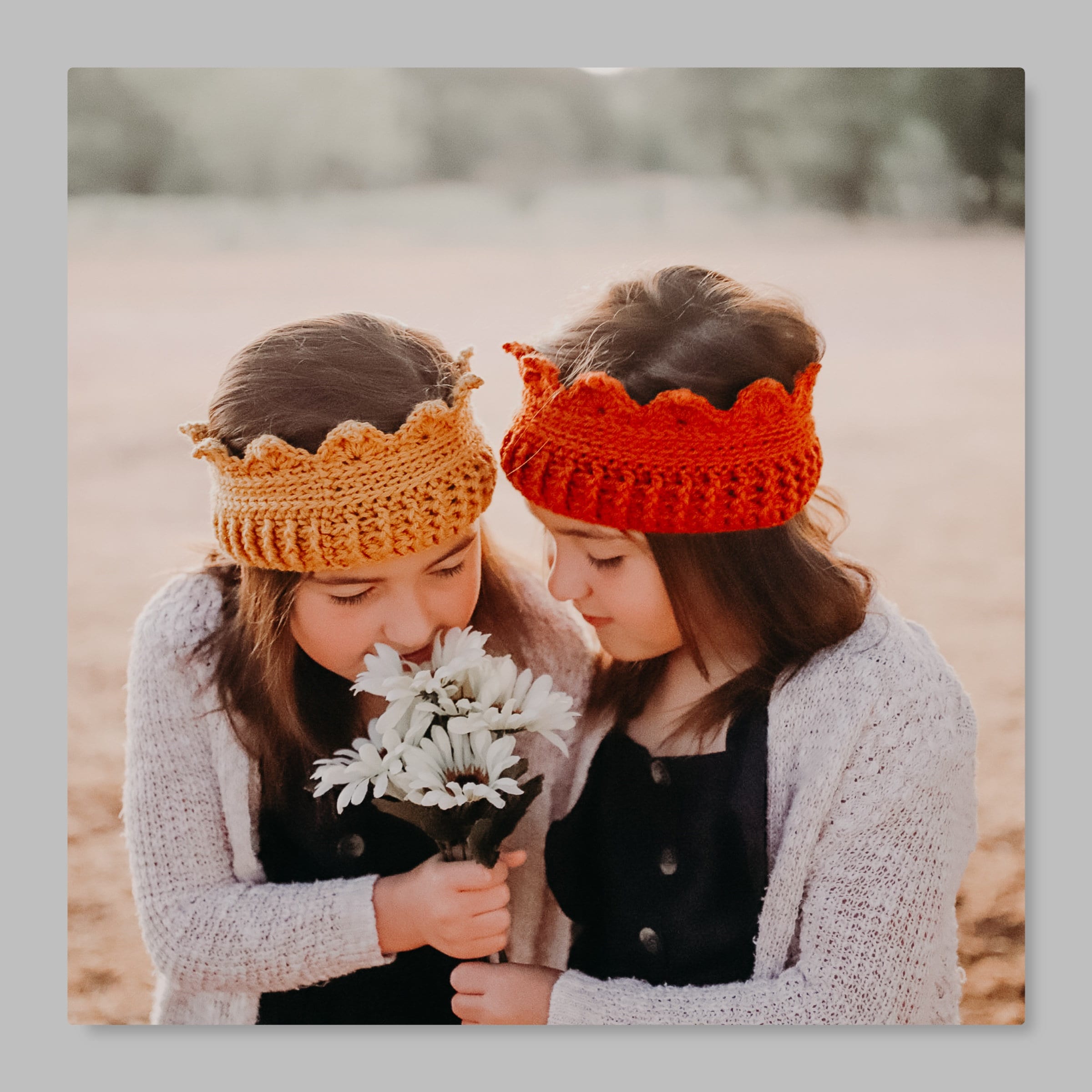 Crochet Crown Ear Warmer: Acrylic Princess Crown Headband - Etsy
