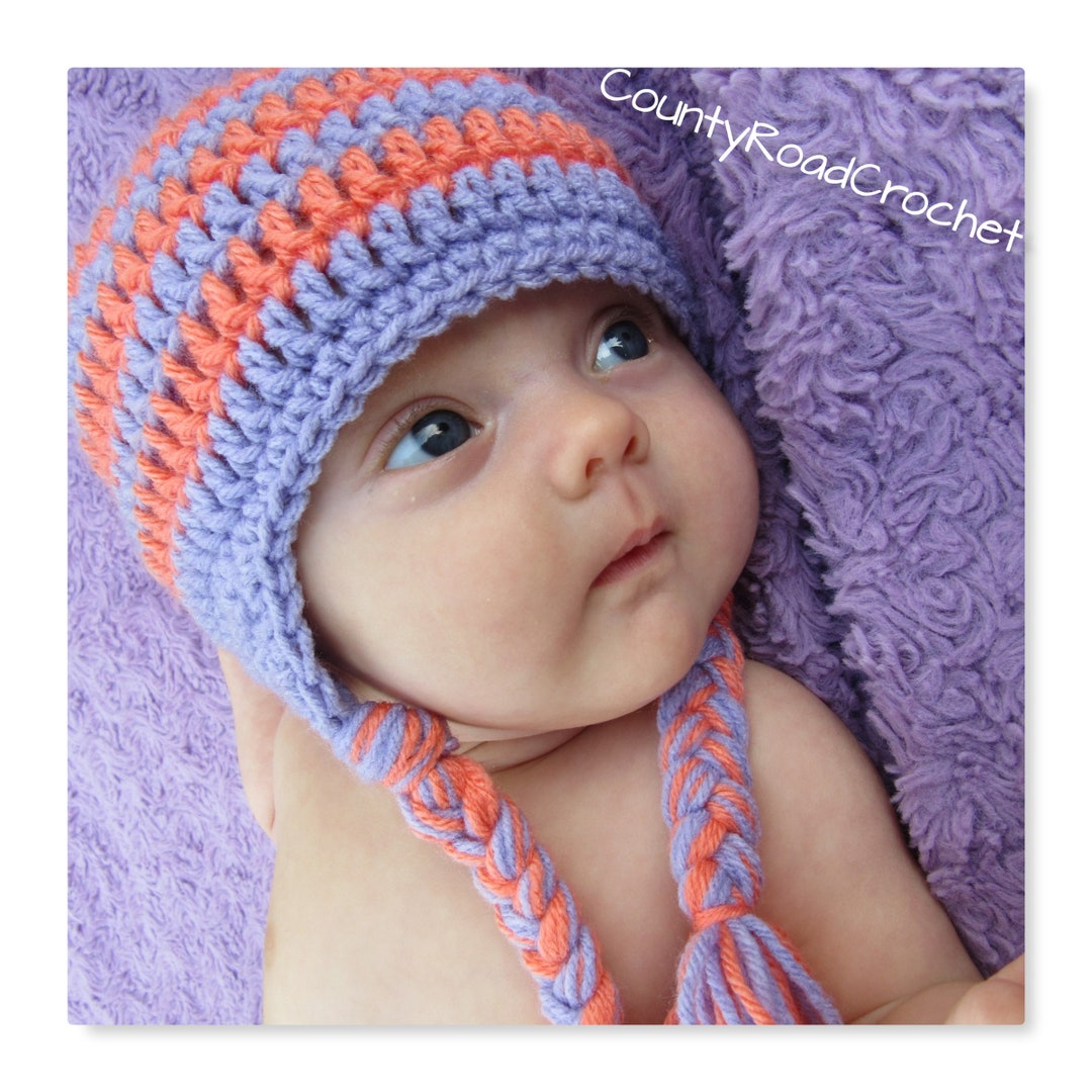 Baby Girl Winter Hat, Girls Winter Hat, Girl Toddler Hat, Baby Beanie