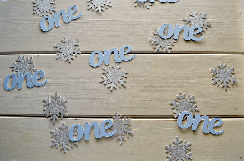 Winter Wonderland Confetti Winter Onederland Confetti Winter Onederland Boy Winter Wonderland Decor. Winter Onederland Decor