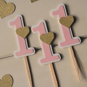 Little Sweetheart First Birthday. Little Sweetheart Cupcake Toppers. Valentines First Birthday. Valentine First Birthday.