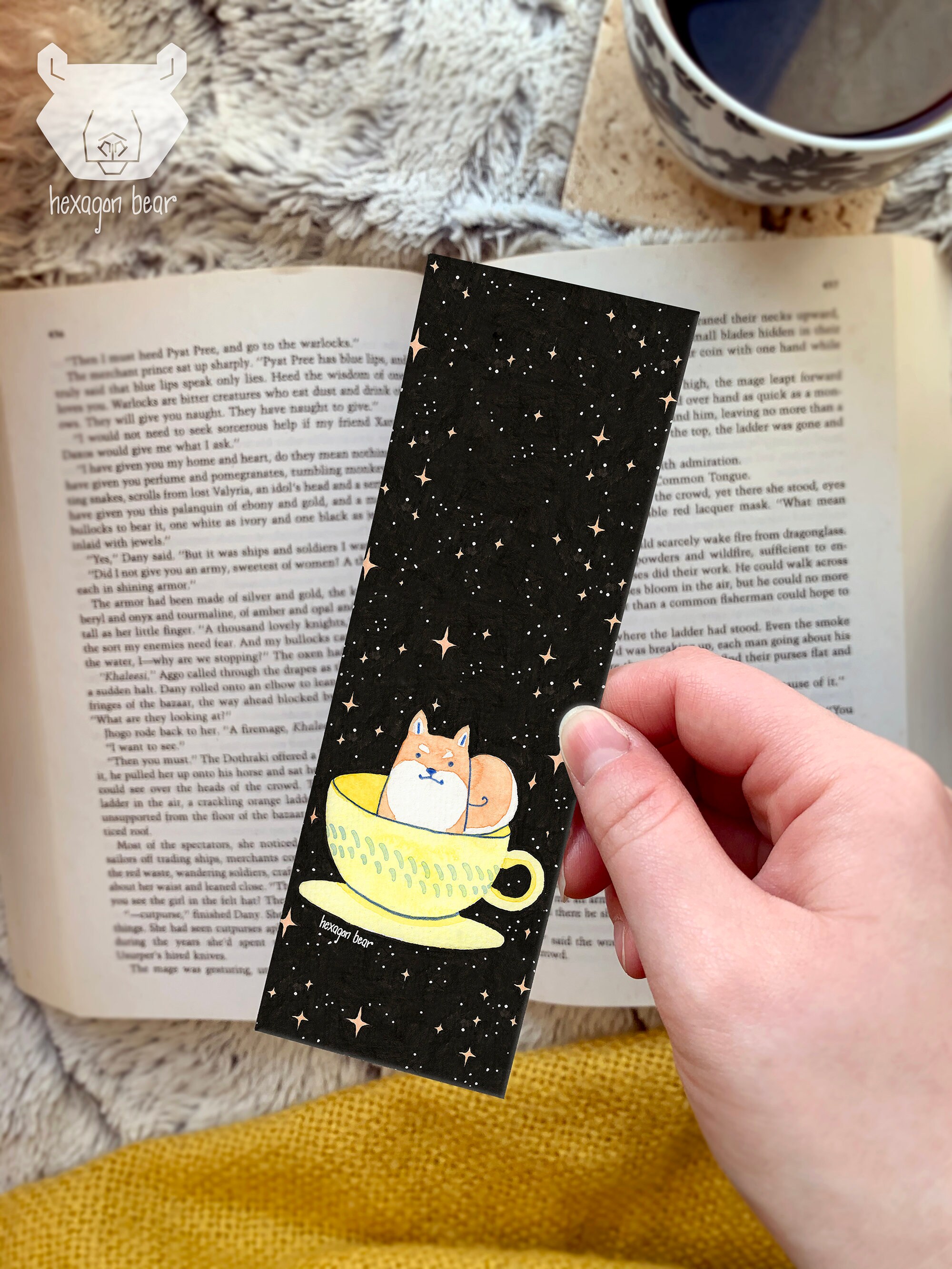 printable galaxy animal bookmarks instant download horoscope etsy