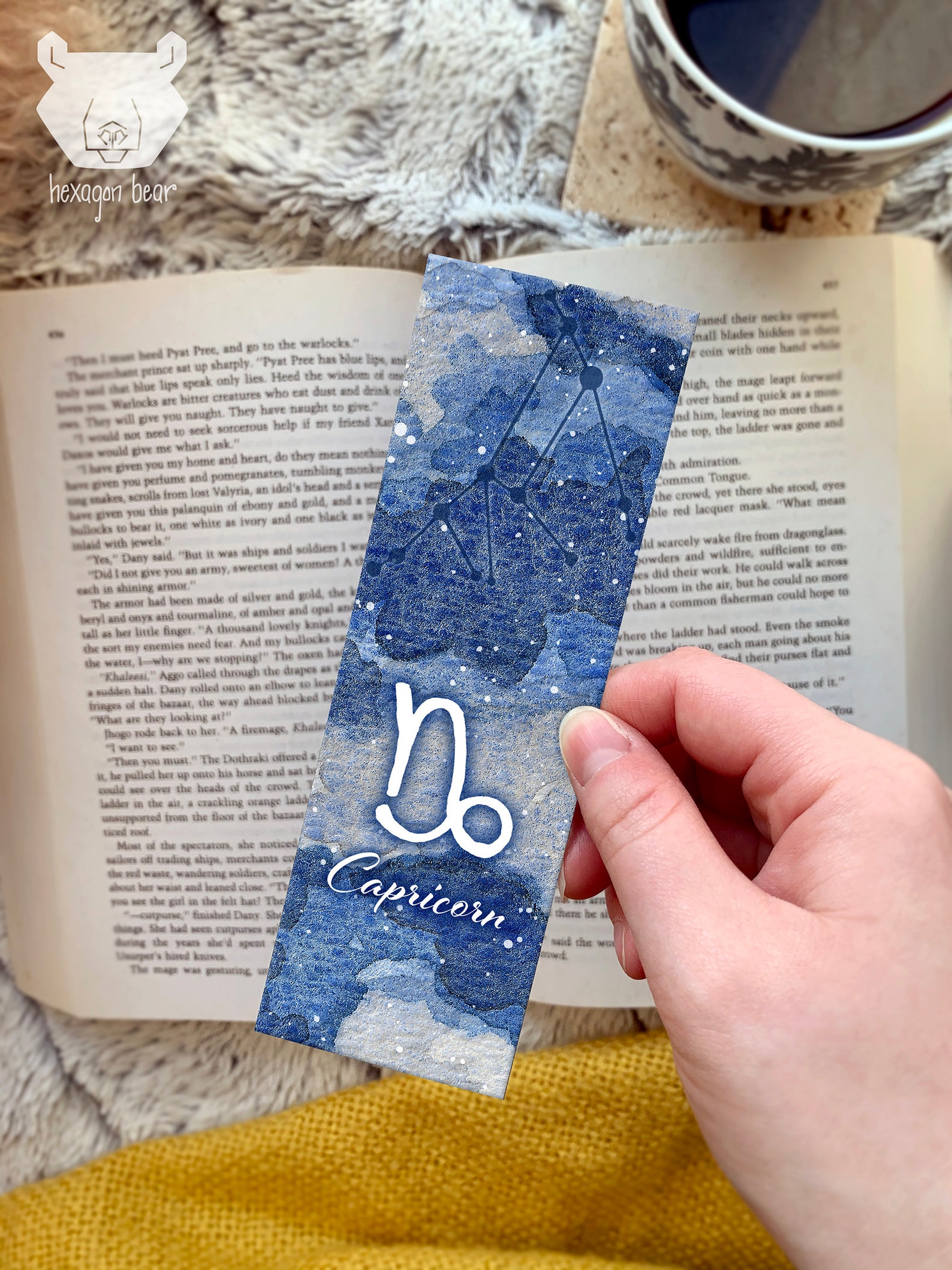 printable bookmarks galaxy horoscope zodiac bookmark set of etsy