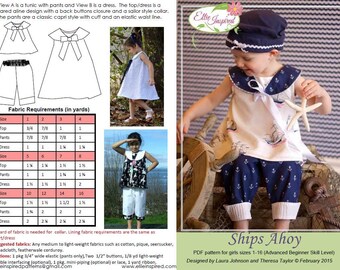Ships Ahoy by Ellie Inspired (Girls 1 - 16)