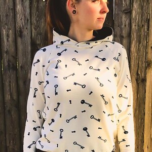 Girls Raglan Sleeve Pullover PDF Sewing Pattern – Size 6m-Youth 20