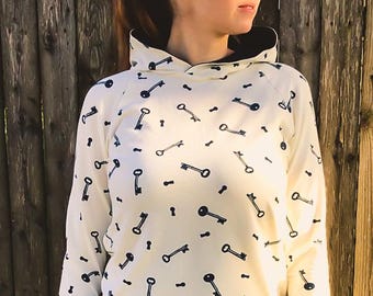 Girls Raglan Sleeve Pullover PDF Sewing Pattern – Size 6m-Youth 20