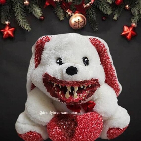 creepy bunny doll