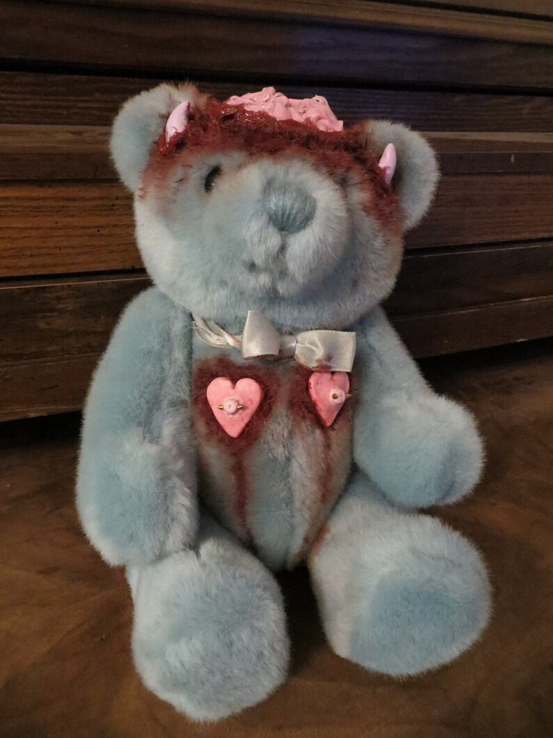 goth teddy bear