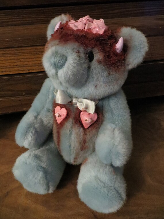 goth teddy bear