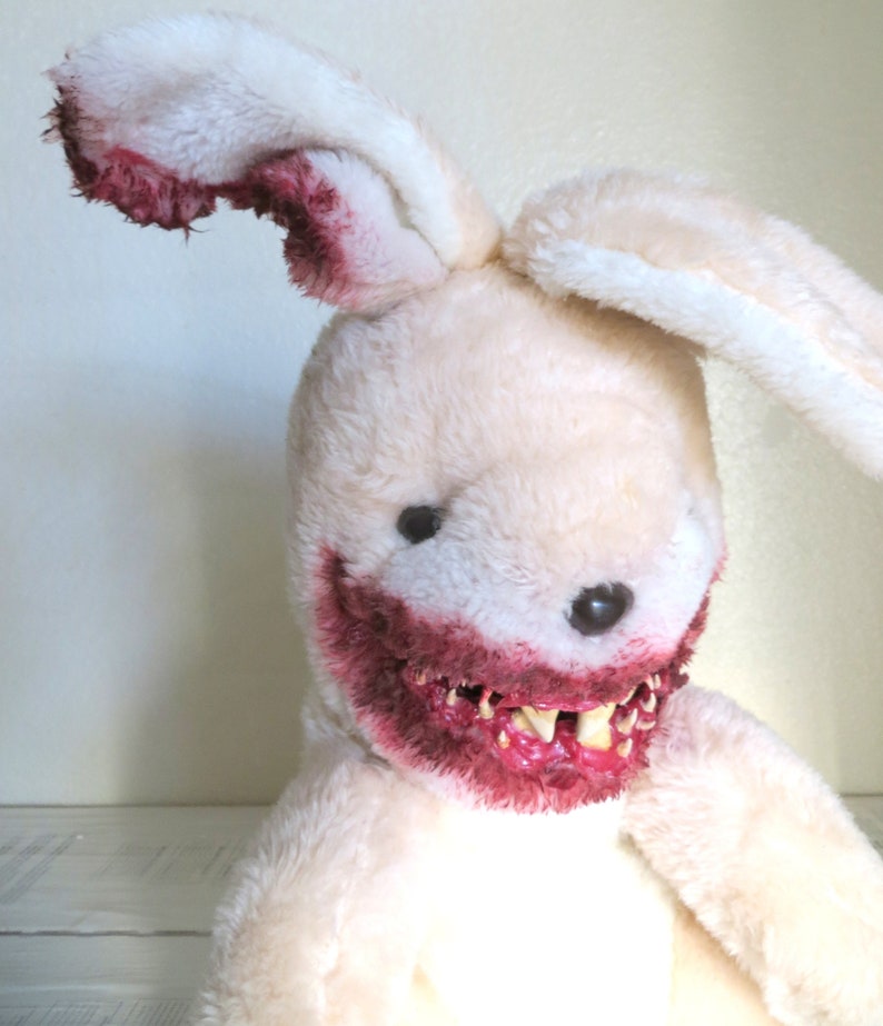 creepy stuffed bunny