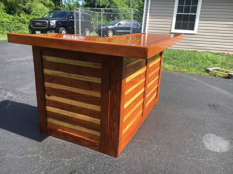 Pallet Bar Etsy