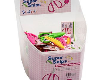 Mini Super Snips, Fun, Super Sharp Scissors, Makes a Great Gift! Sharp Shears, Choose the color!