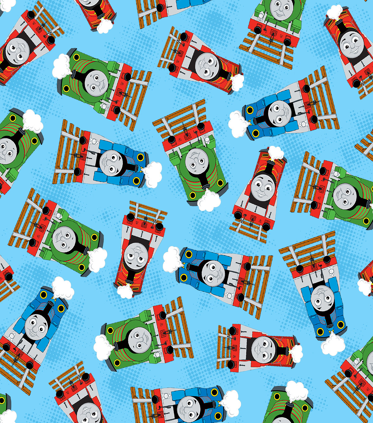 Thomas the Train Cotton Quilting Fabric Choose the Cut Etsy