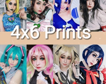 4x6 signed cosplay prints <3