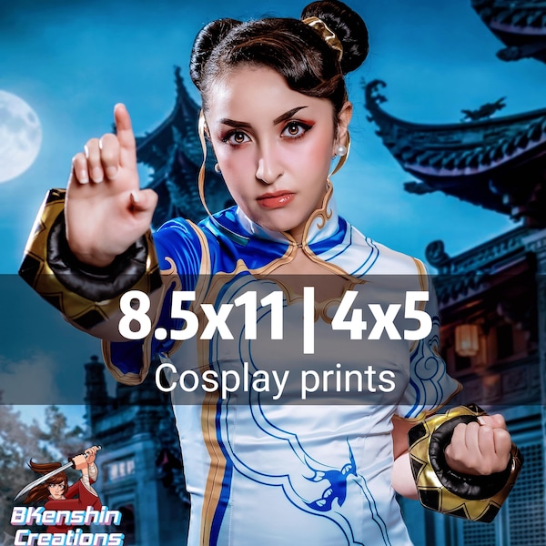 Chun Li Costume Cosplay - Etsy
