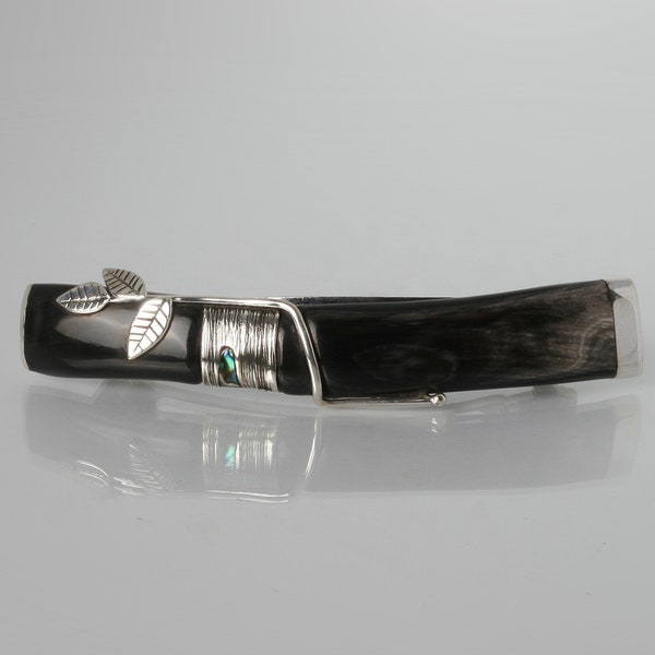 Sterling Silver Hair Barrette . Mother's Day Gifts.