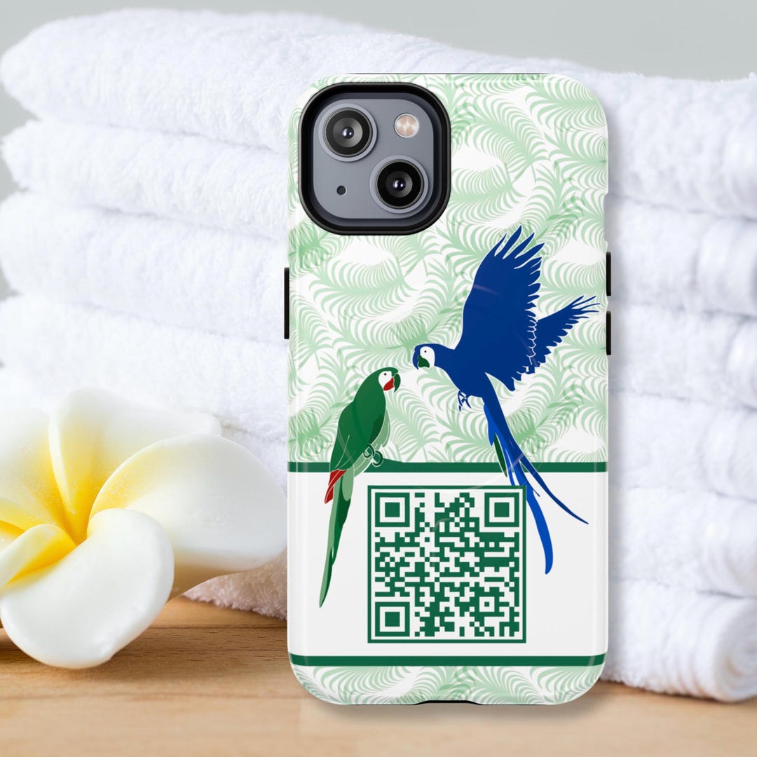Custom QR Code Phone Case, Personalized Digital Business Card, Website ...