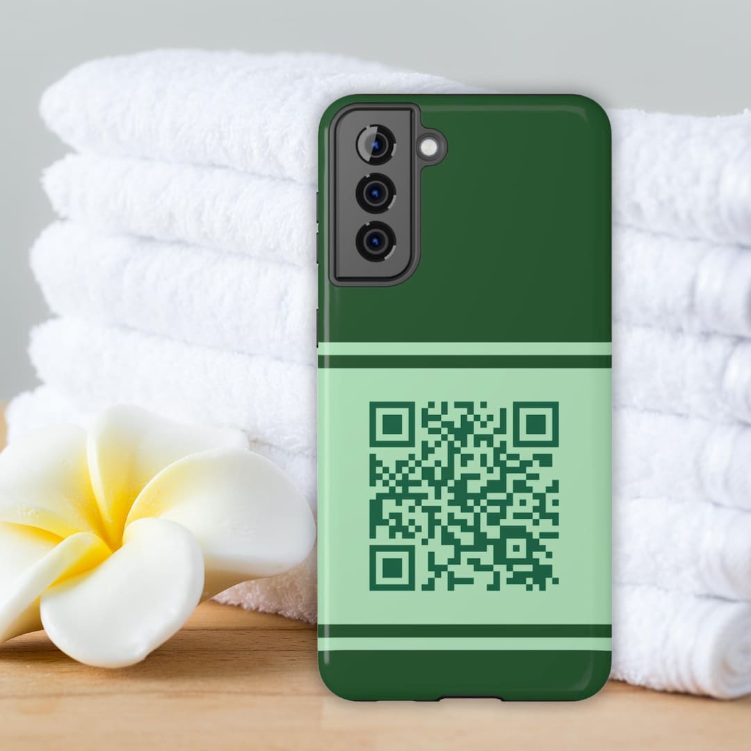 Custom QR Code Phone Case, Business QR Phone Cover, Samsung & iPhone 16 ...