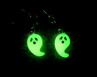 Ghost Earrings - Glow in the dark