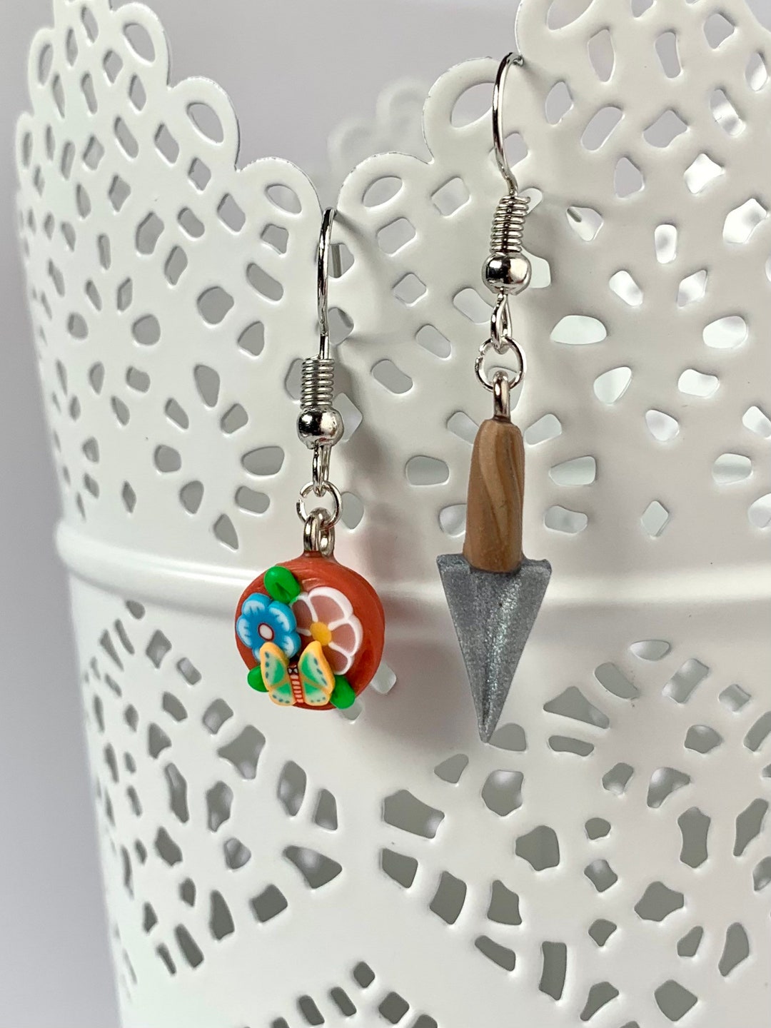 Flower Pot Earrings. Garden Jewelry for That Unique Gift Etsy Canada