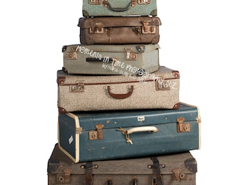 old suitcases etsy
