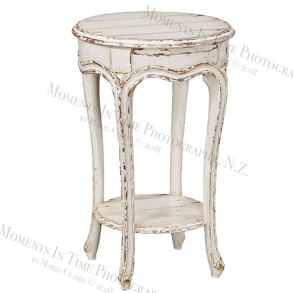 MIT Antique Vintage Side Table Digital Overlay