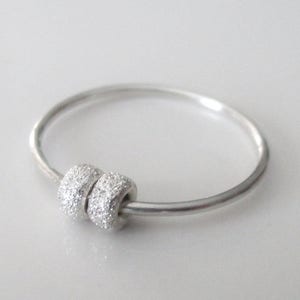 Merit Fidget Ring, Spinning Ring, Worry Ring, Anxiety Jewelry, Gift for Her