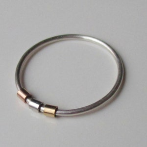 Shonen Fidget Ring, Anxiety Ring, Worry Ring, Spinner Ring, Bead Ring, Silver Stacking Ring