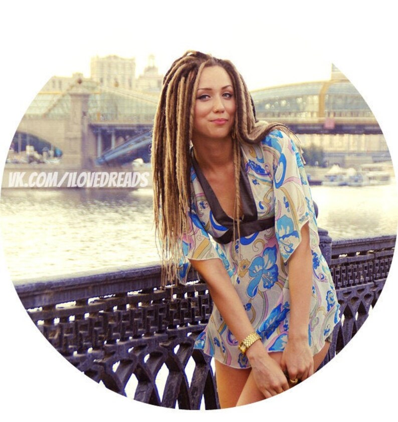 Any color Double ended synthetic dreadlocks